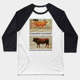 German cattle booklet Baseball T-Shirt